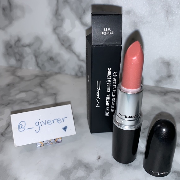 REAL REDHEAD Lustre Lipstick MAC IS BEAUTY - Picture 1 of 15